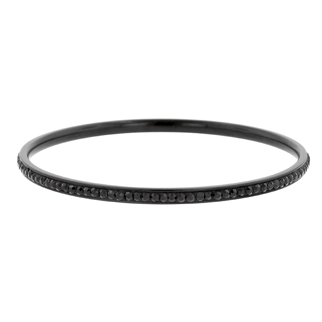 Crystal Bangle | Black