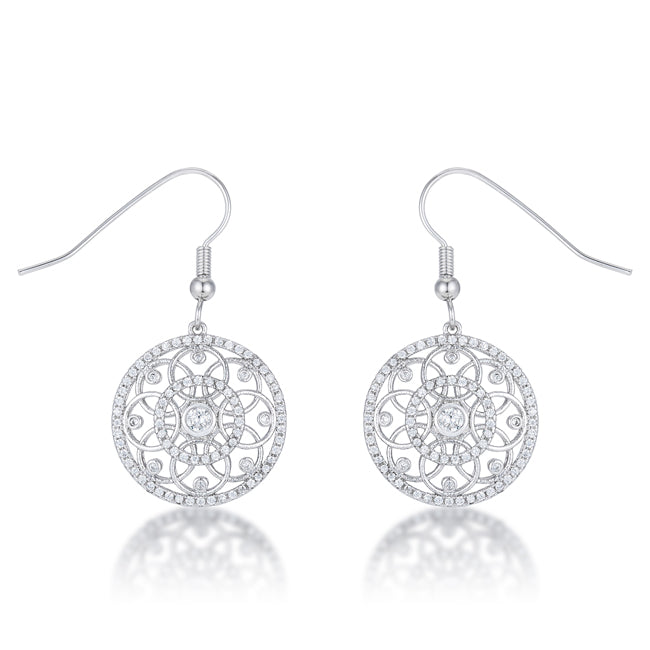 Dream Catcher Earrings | Silver