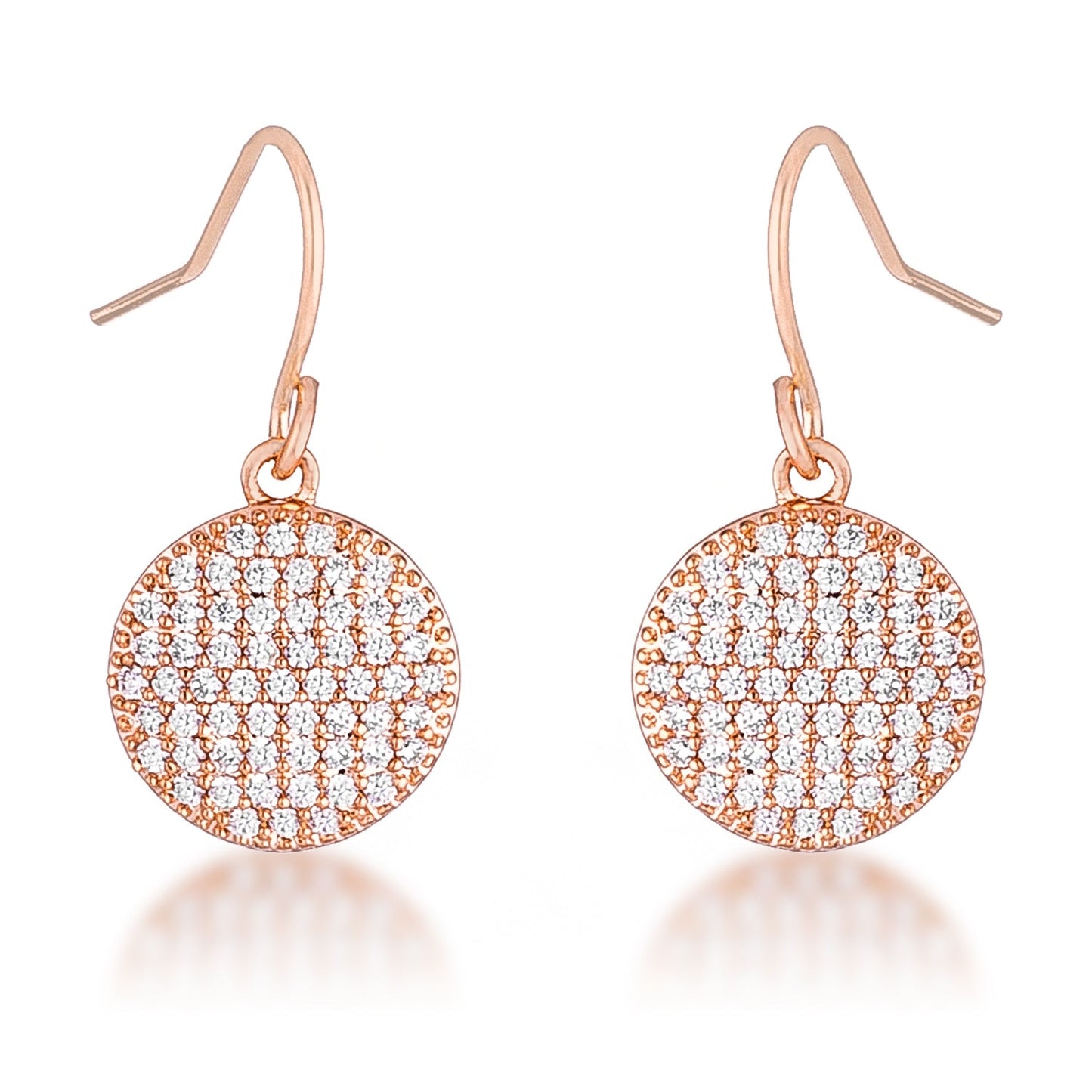 Ray Earrings | Rose Gold