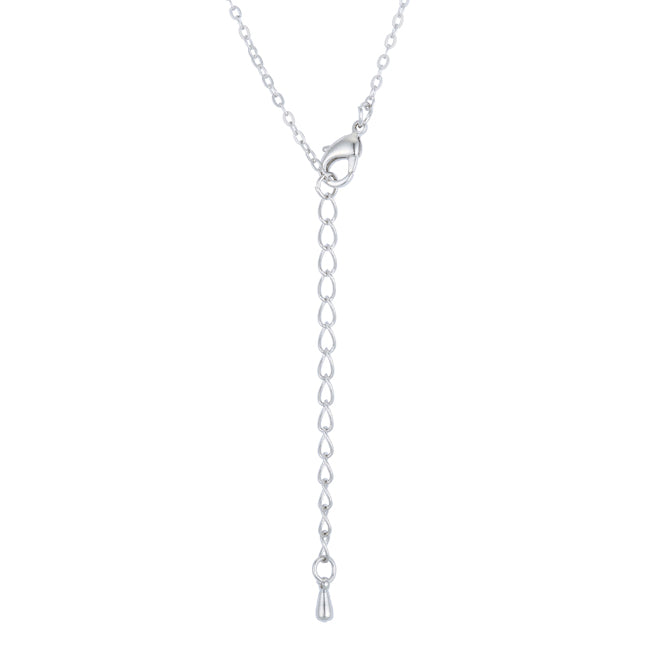 Ray Necklace | Silver