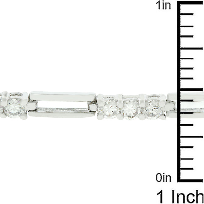 Celestial Triplet Tennis Bracelet