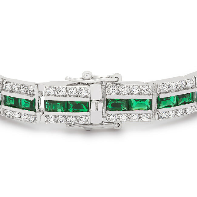 Emerald Tennis Bracelet