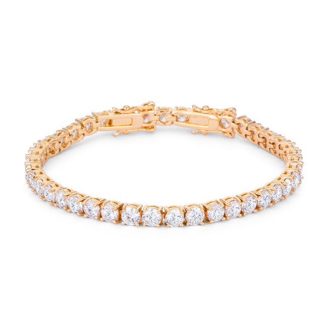 Lana Tennis Bracelet | Gold Plated