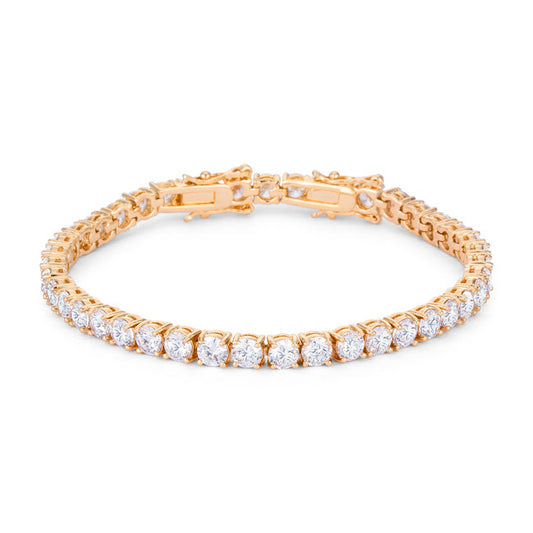 Lana Tennis Bracelet | Gold Plated