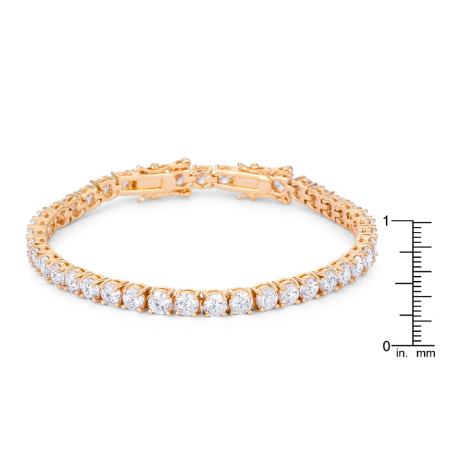 Lana Tennis Bracelet | Gold Plated