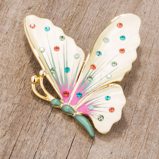 Blissful Butterfly Brooch