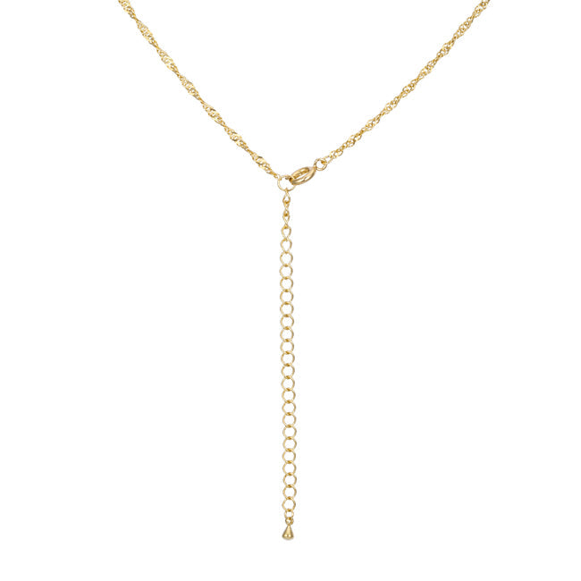 Riv Twist 16 in. Chain | Gold