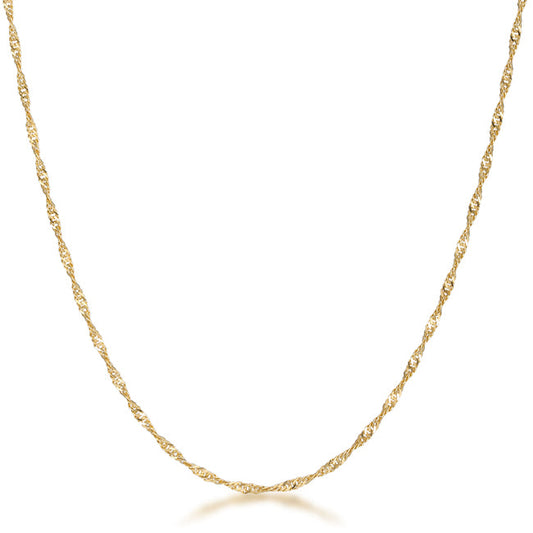 Nadi 18” Twisted Chain | Gold