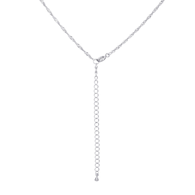 Nadi 18” Twisted Chain | Silver