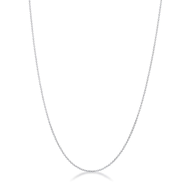 Bey Beaded Jubilee Chain | Silver