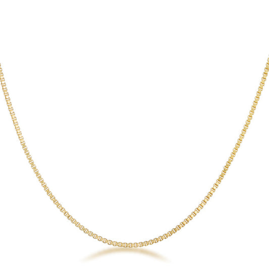 Rolo Chain 1mm | Gold