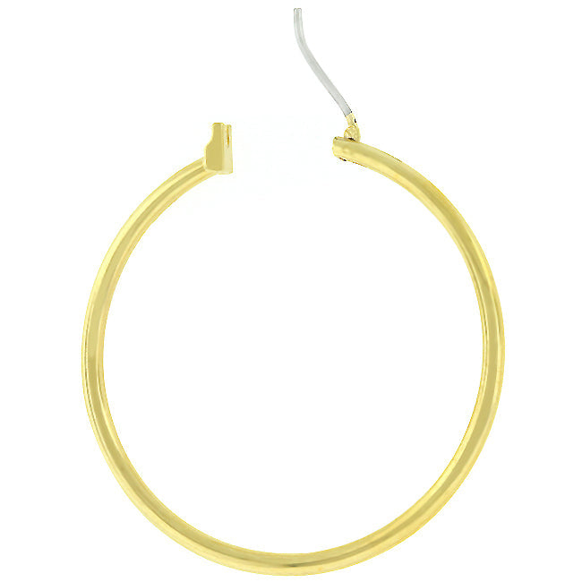 Golden Hoop Earrings