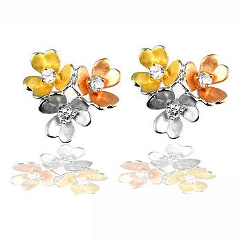 Dahlia Stud Earrings