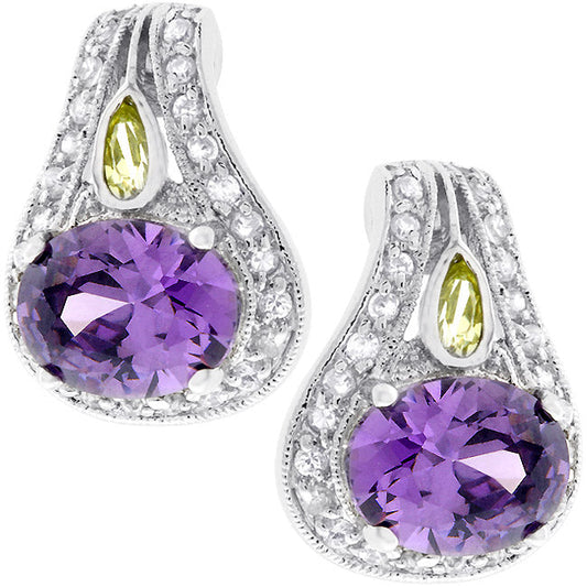 Majestic Amethyst  Earrings