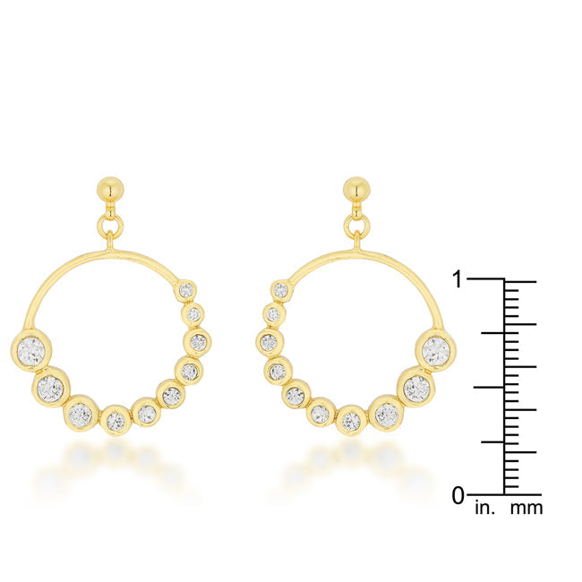 Carmen Circle Earrings | Gold