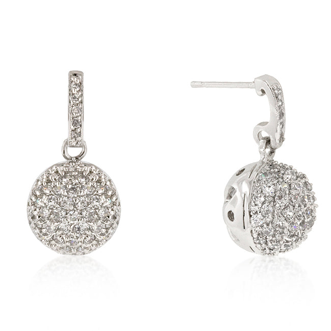 Ball Dangle Earrings | Silver