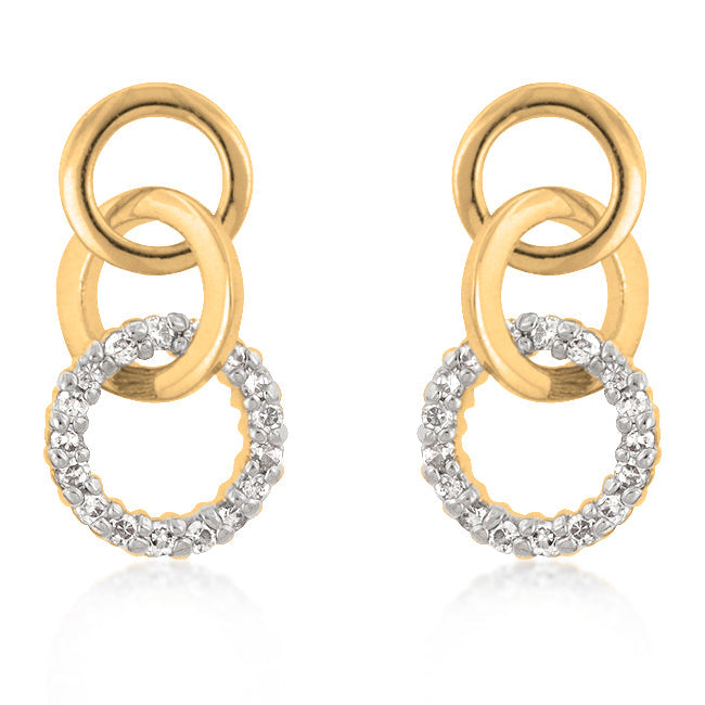 Trio Hoops | Gold