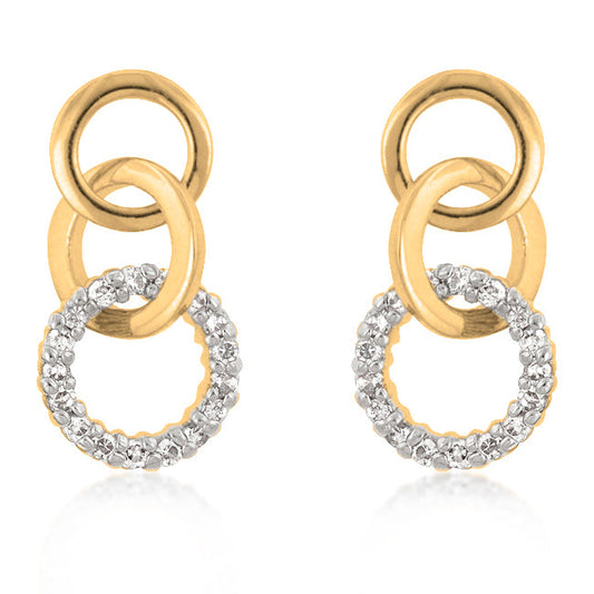 Trio Hoops | Gold