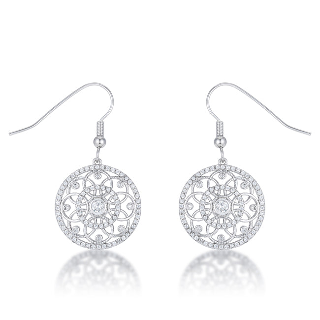 Dream Catcher Earrings | Silver