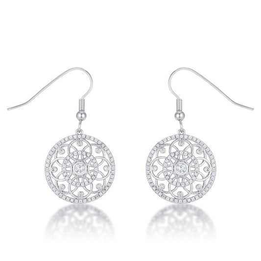 Dream Catcher Earrings | Silver