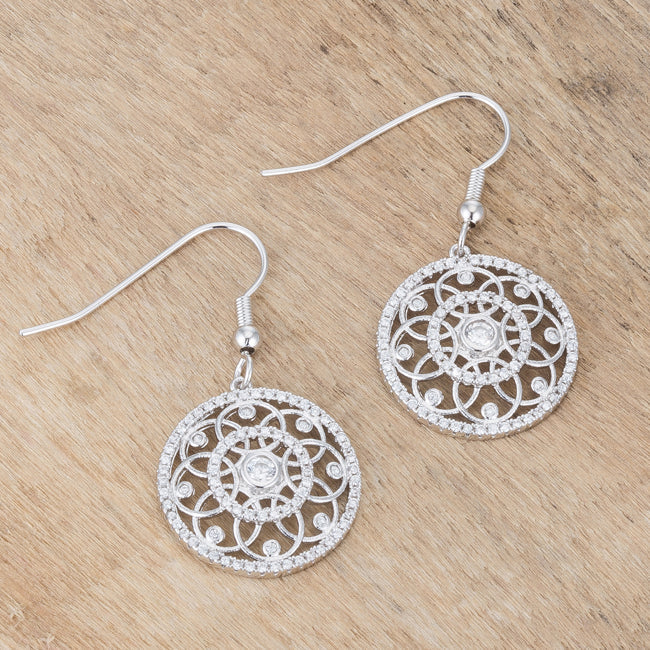 Dream Catcher Earrings | Silver