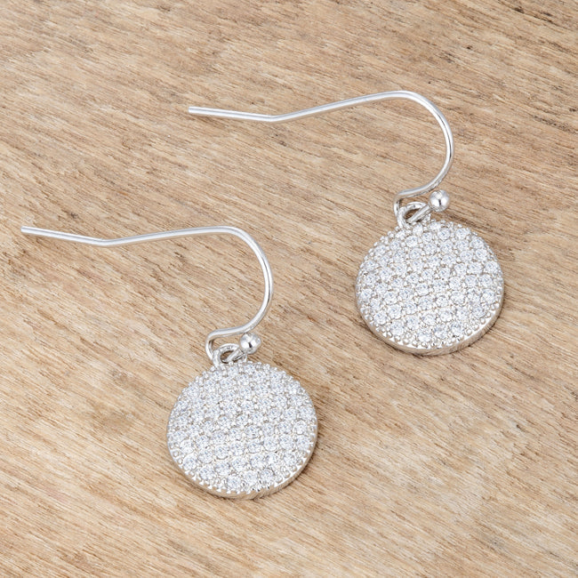 Ray Disk Earrings |Silver