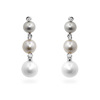 Multicolor Pearl Earrings