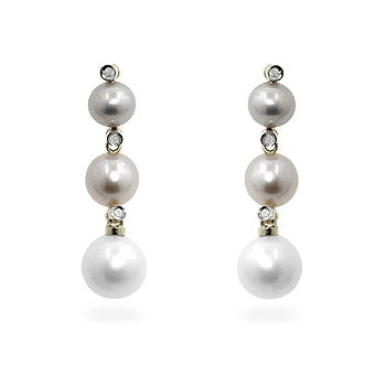 Multicolor Pearl Dangles