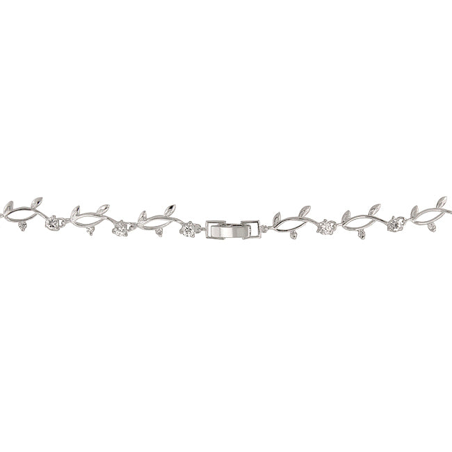 Aviva Vine Necklace | Silver