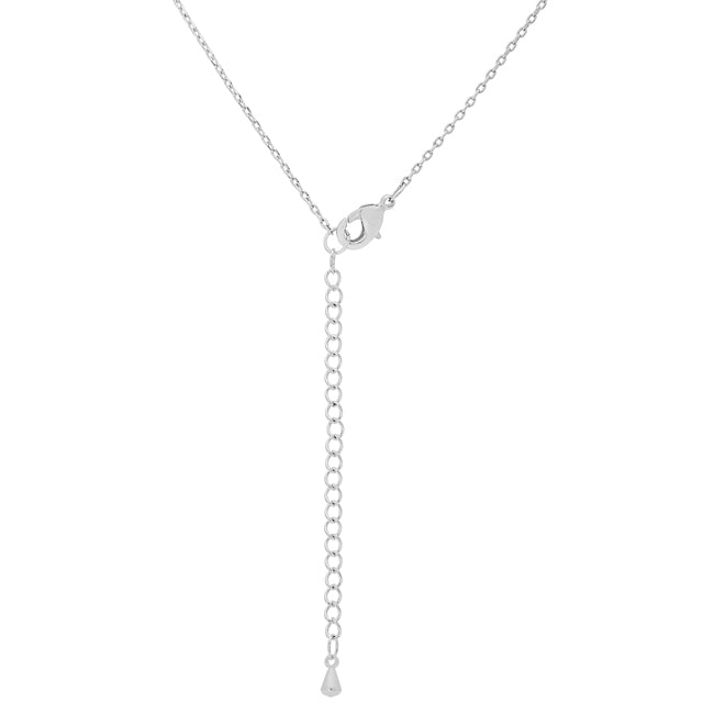 “d” Initial Necklace | Silver