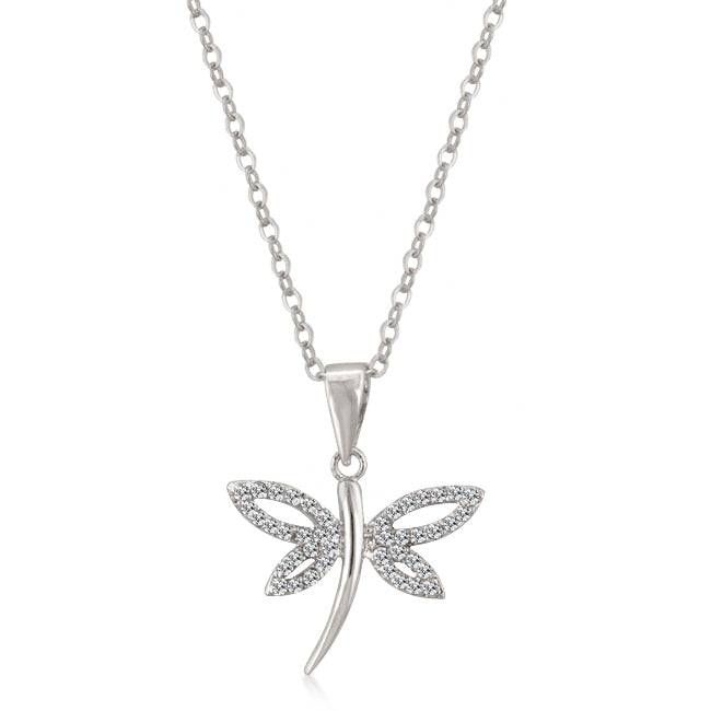 Dragonfly Pendant | Silver