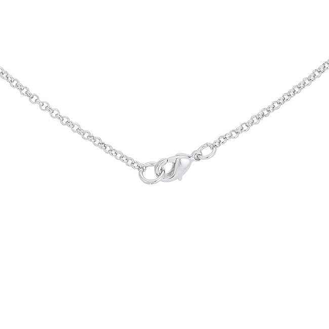 Lo ‘X’ Infinity Pave Necklace