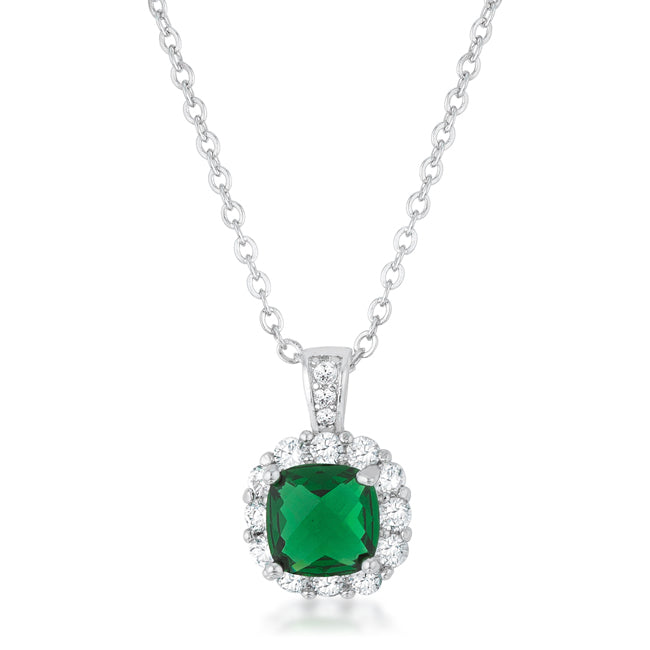 Liz Classic Necklace | Emerald | Green