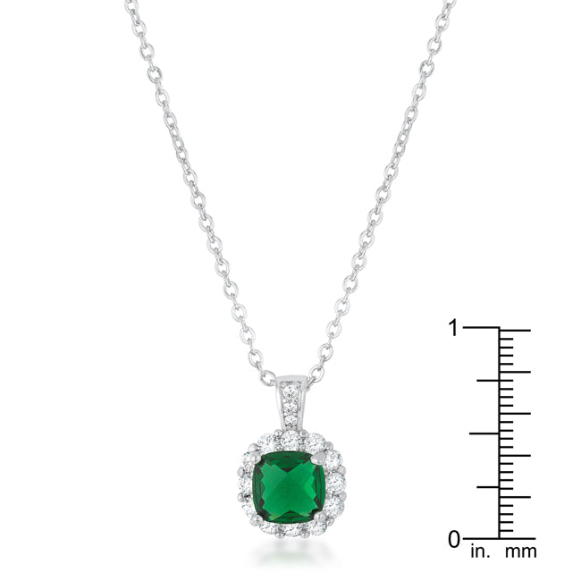 Liz Classic Necklace | Emerald | Green