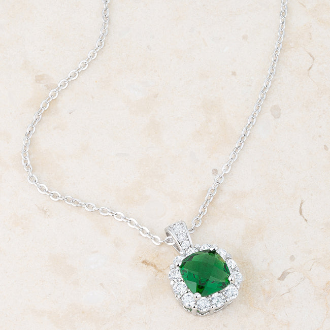 Liz Classic Necklace | Emerald | Green