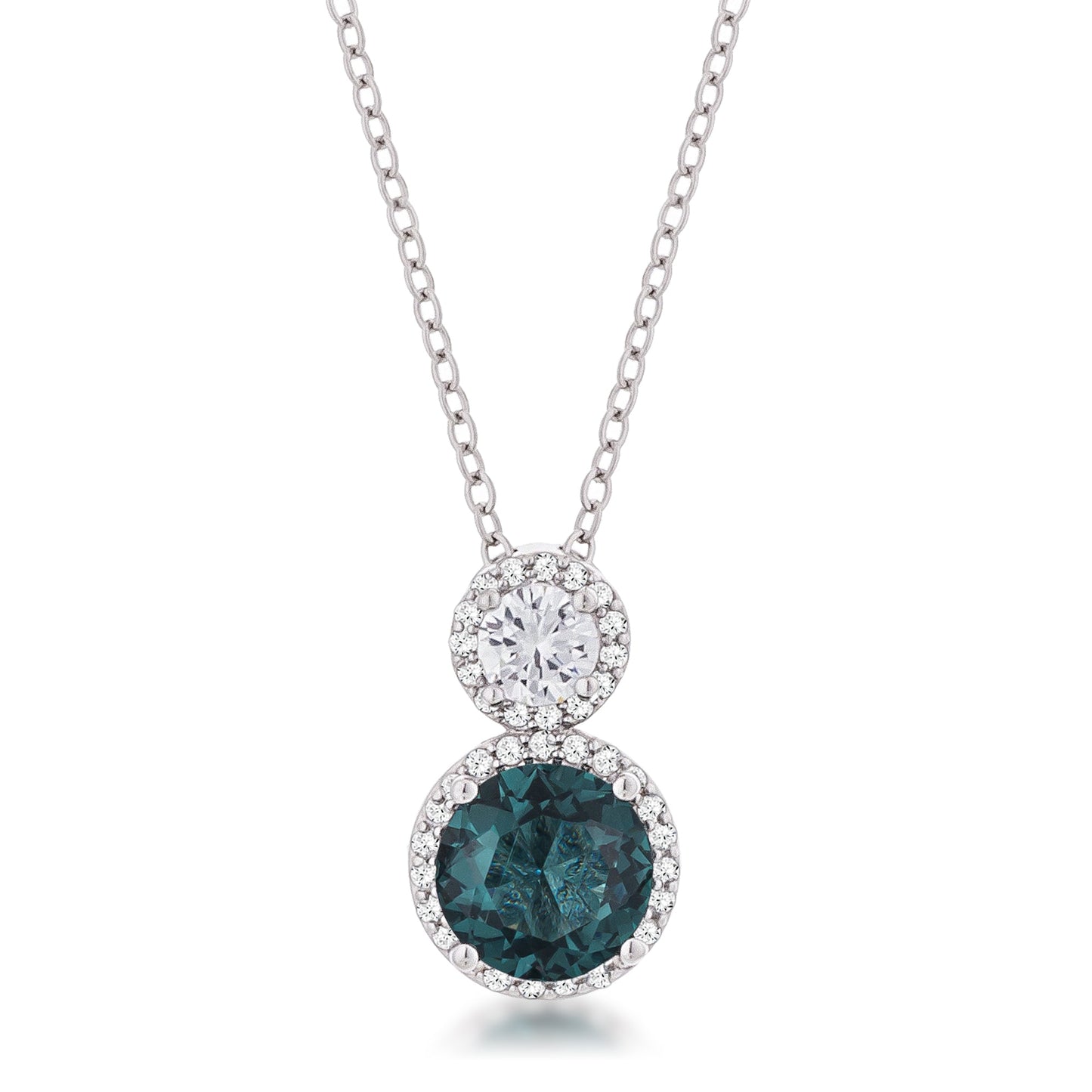 Winter Necklace|Blue Green