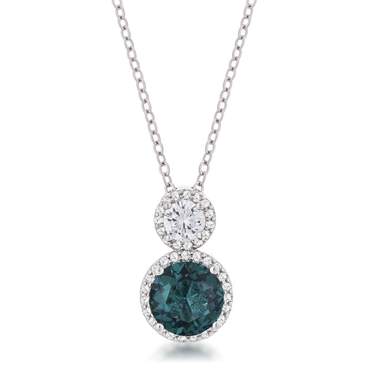 Winter Necklace|Blue Green