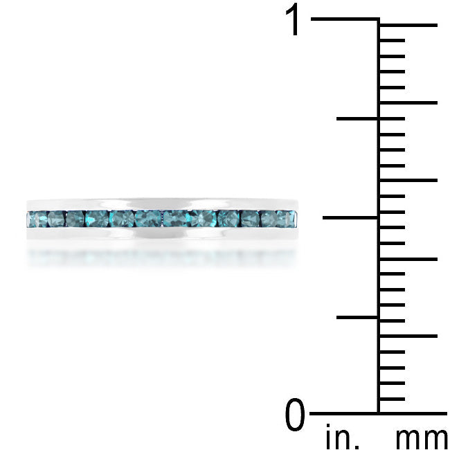 Aquamarine Stackable Ring