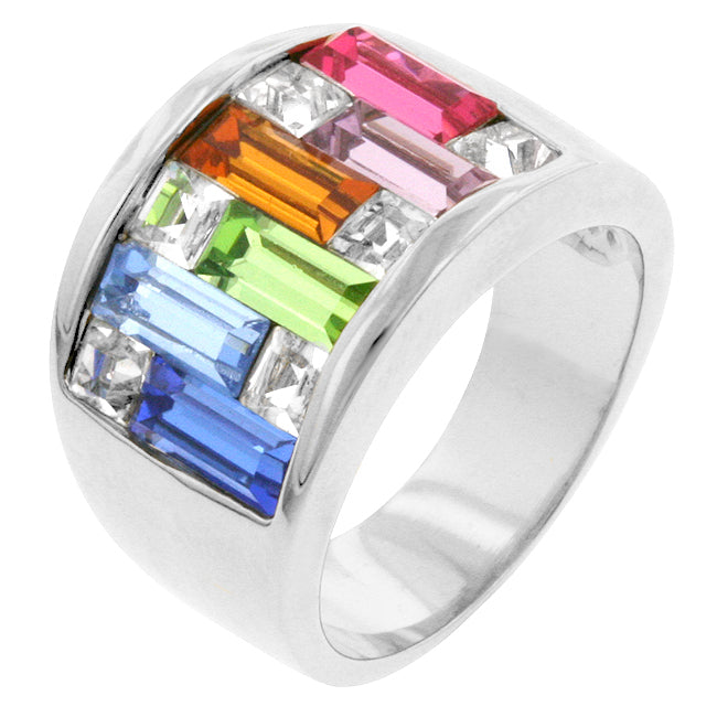 Candy Maze Ring | Silver