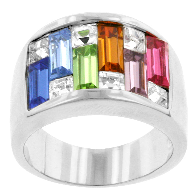 Candy Maze Ring | Silver