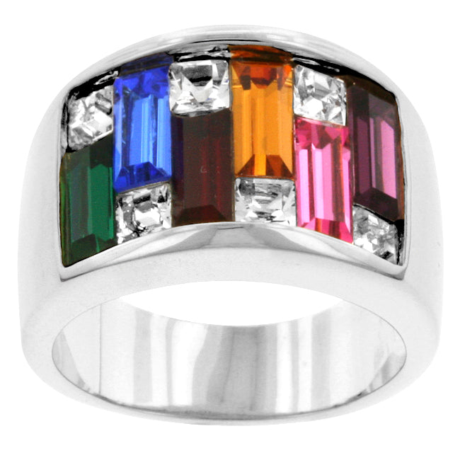 Candy Maze II Ring | Silver