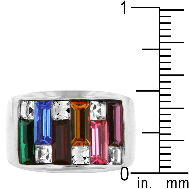 Candy Maze II Ring | Silver