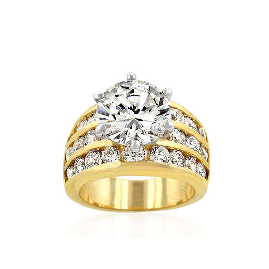 Classic Engagement Ring | Gold