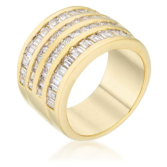 Jem Cocktail Ring | Gold