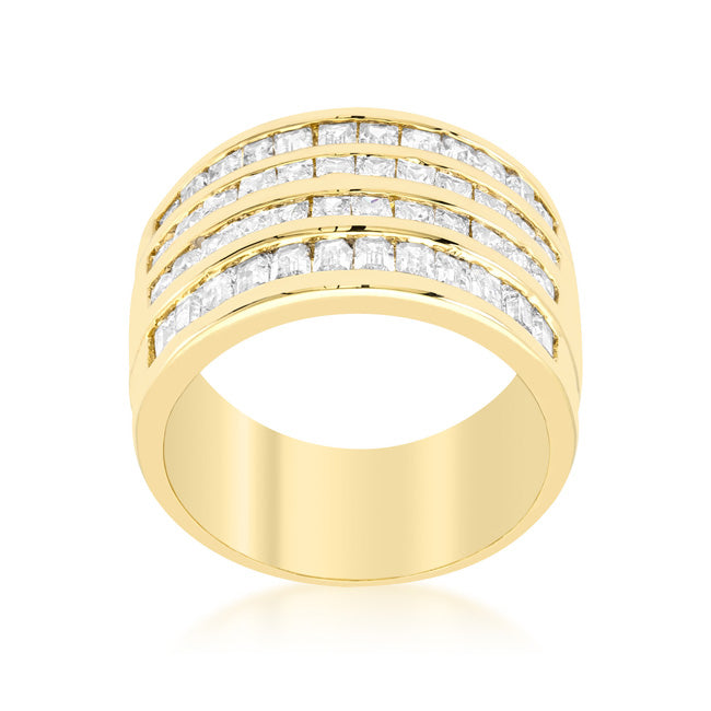 Jem Cocktail Ring | Gold