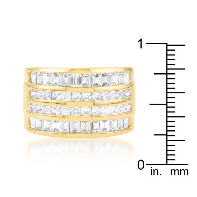 Jem Cocktail Ring | Gold