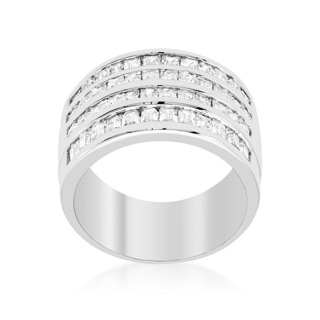 Jem Cocktail Ring | Silver