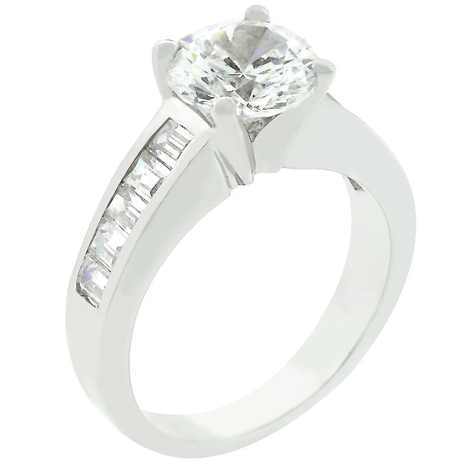 Classic Engagement Ring | Silver