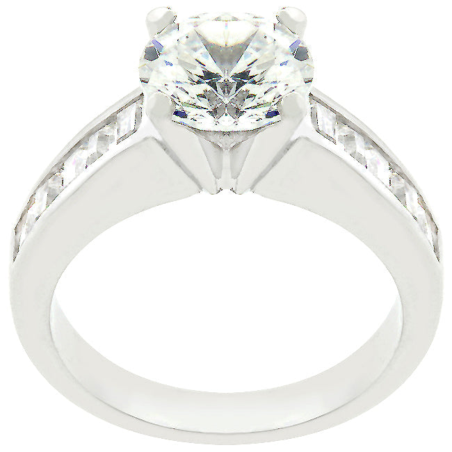 Classic Engagement Ring | Silver