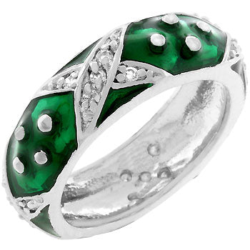 Marbled Green Ring